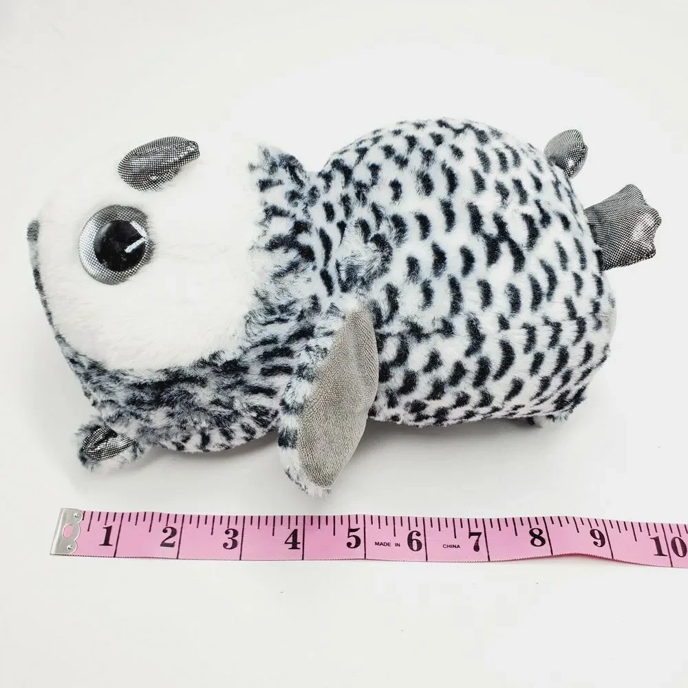 Scent Sations Plush‎ Snowy Owl The Toy Factory Black and White S2 Bubblegum
